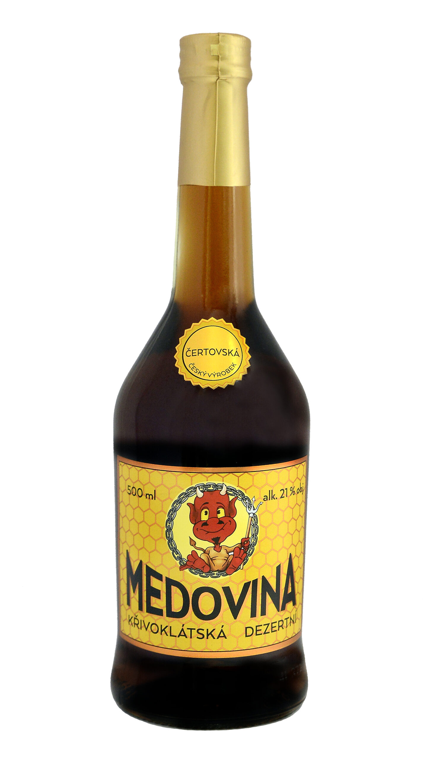 Medovina Čertovská 21%